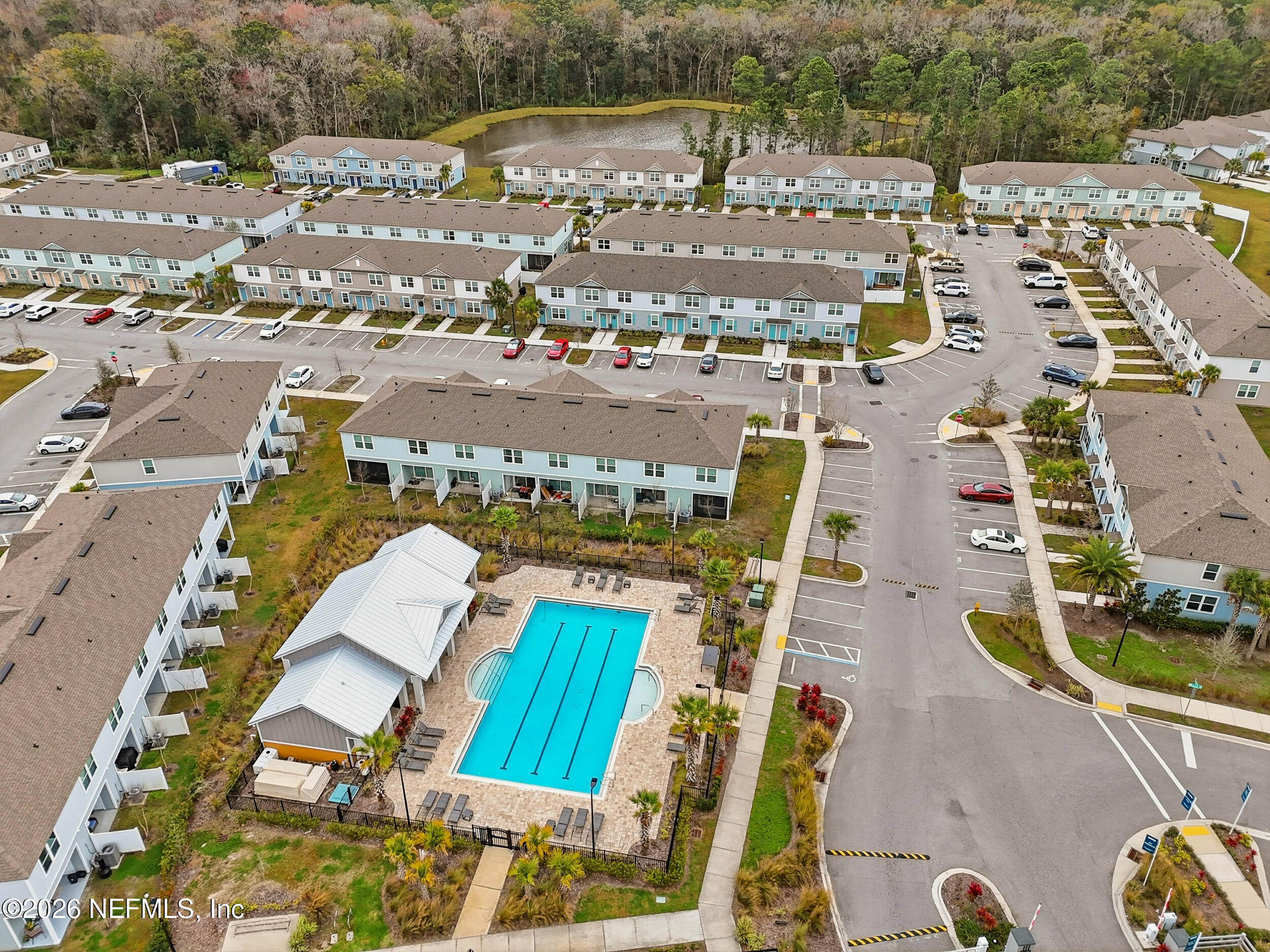 8323 Asteroid Street Jacksonville, FL 32256 - Photo 25 of 27 an aerial view of residential houses with outdoor space