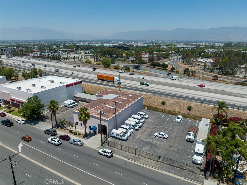484 East Redlands Boulevard San Bernardino, CA 92408 - Photo 3 of 27 an aerial view of a parking