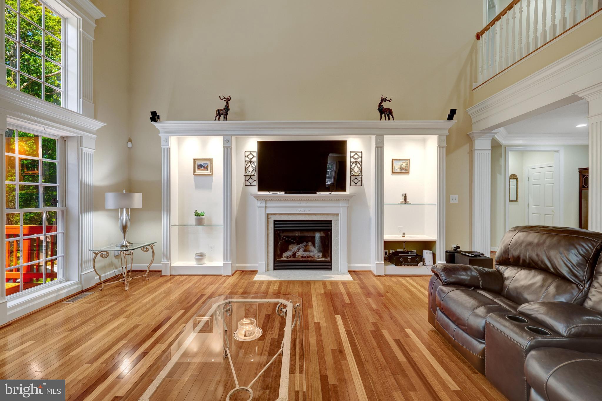 13650 Independence Ridge Nokesville, VA 20181 - Photo 21 of 98 Family Room Featuring Custom Fireplace & Built-Ins