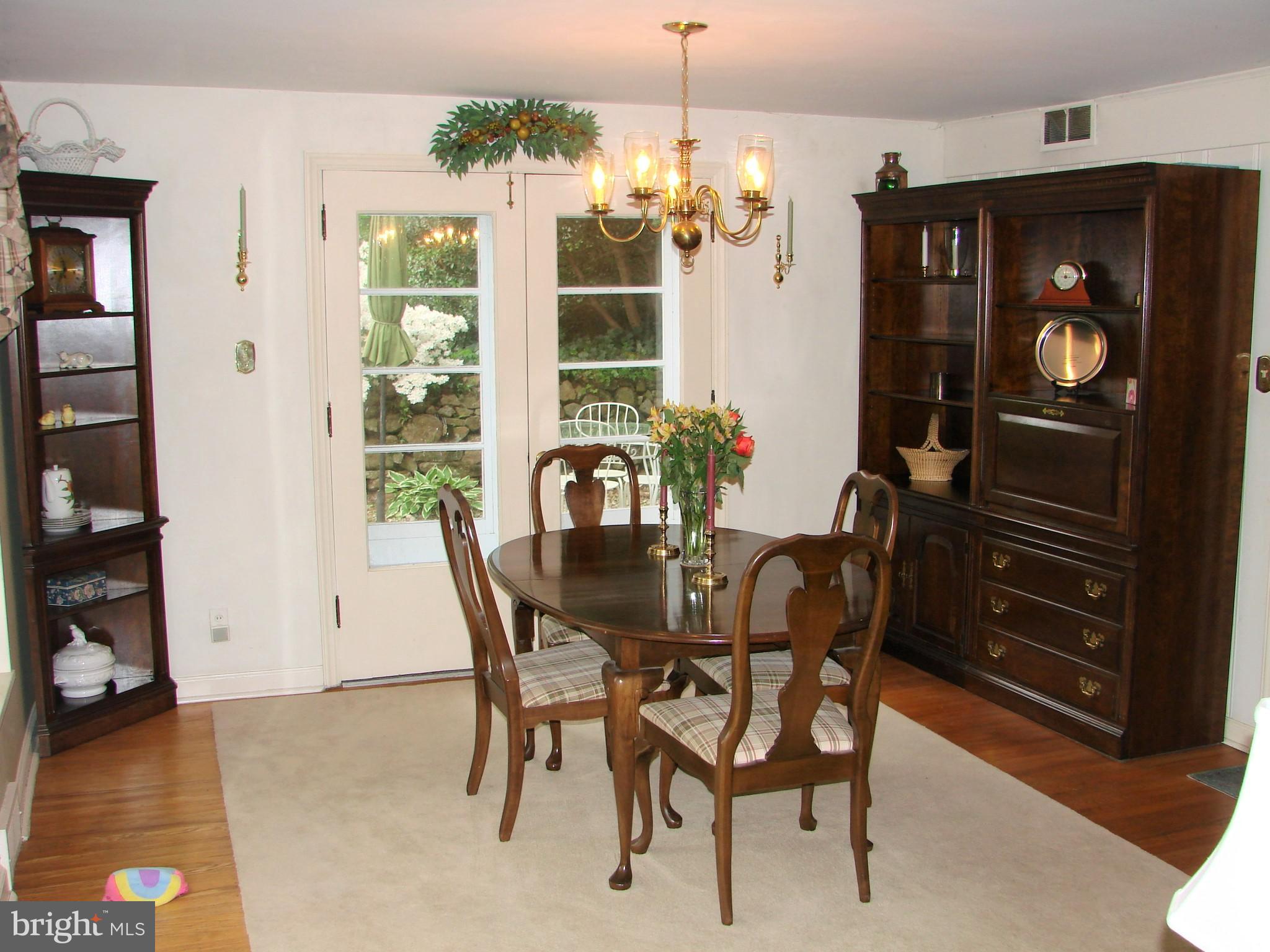 4 Brookside Circle Wayne, PA 19087 - Photo 5 of 25 Dining room with French doors to the patio