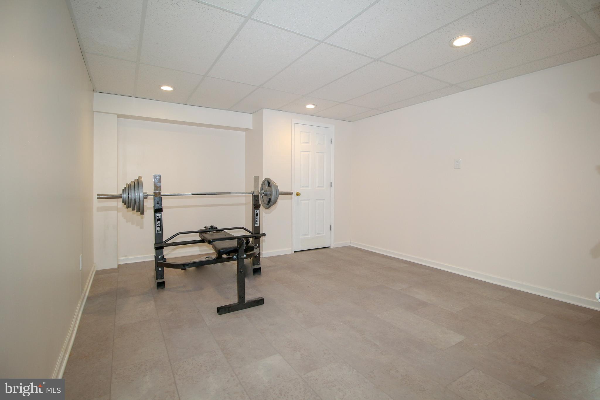 2038 Carrhill Road Vienna, VA 22181 - Photo 25 of 29 Workout area in basement with cedar closet