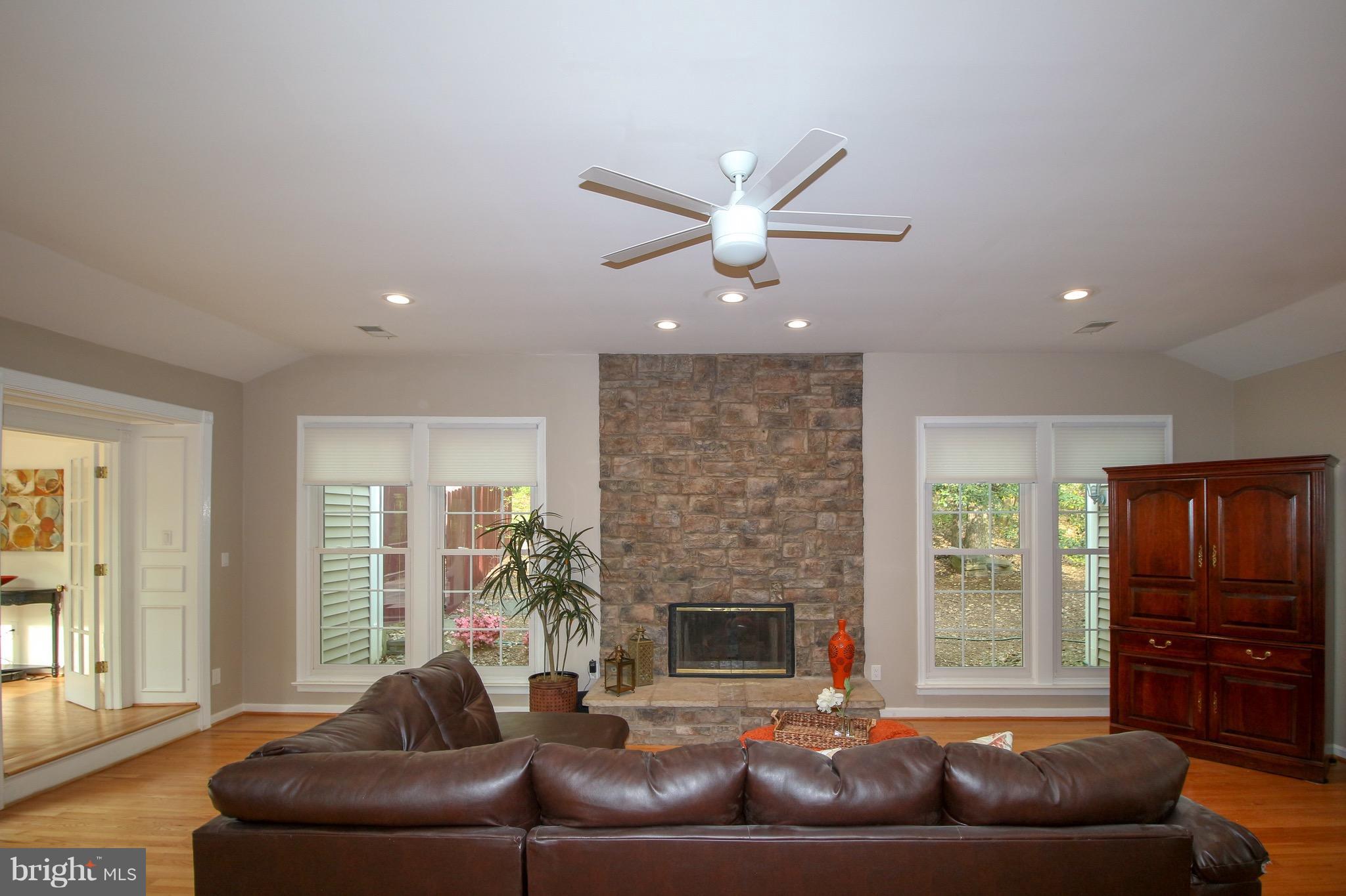 2038 Carrhill Road Vienna, VA 22181 - Photo 7 of 29 Natural stone fireplace in Family Room!
