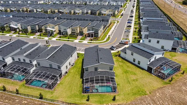 a view of outdoor space yard and swimming pool