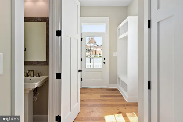 a view of entryway