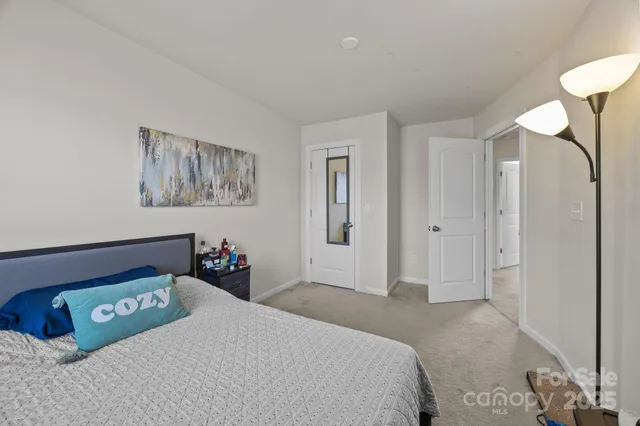 a view of city from a balcony