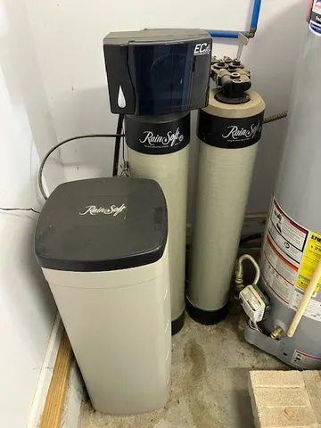 a view of water heater room