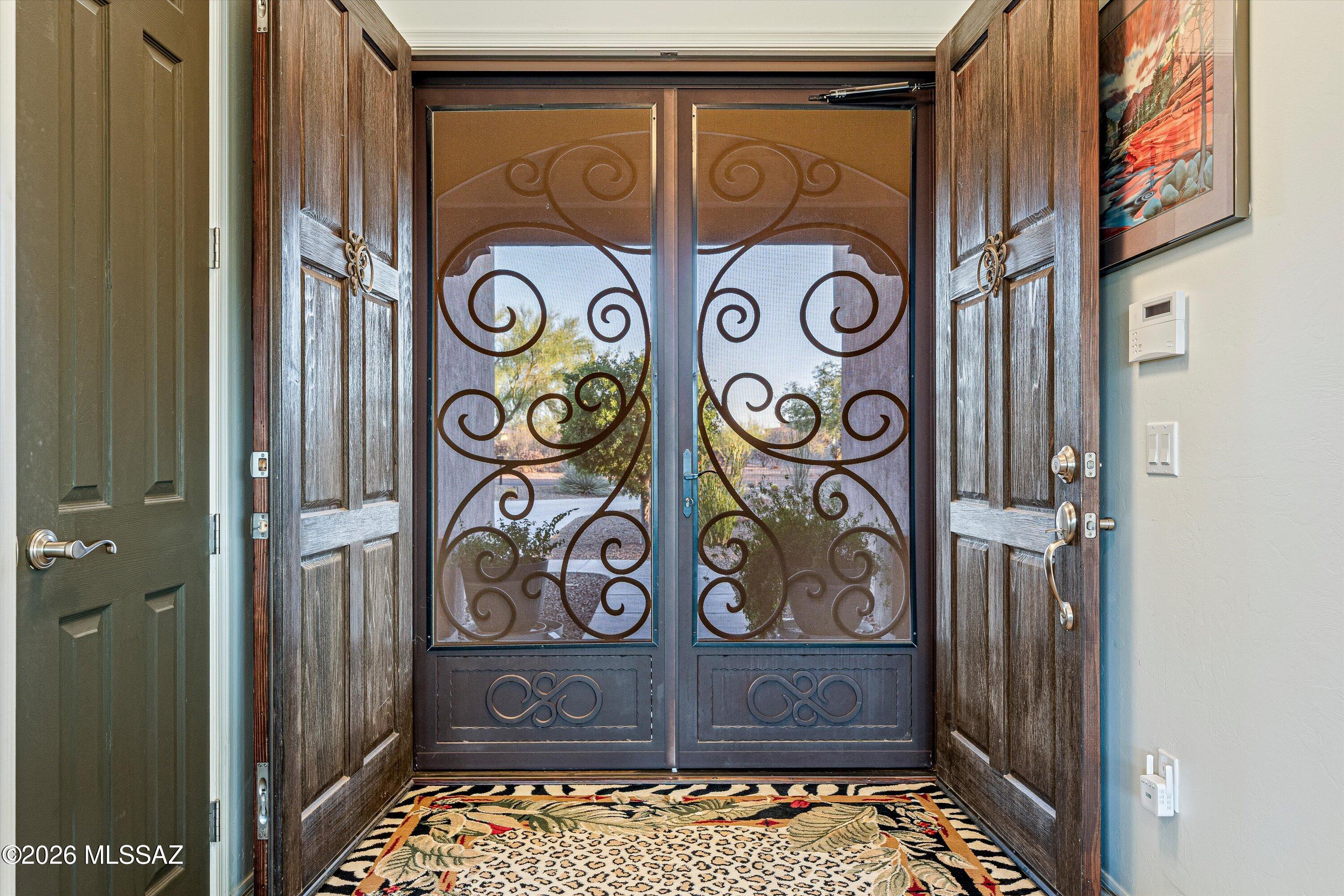 14589 East Cir Q Ranch Place Vail, AZ 85641 - Photo 4 of 33 custom iron doors