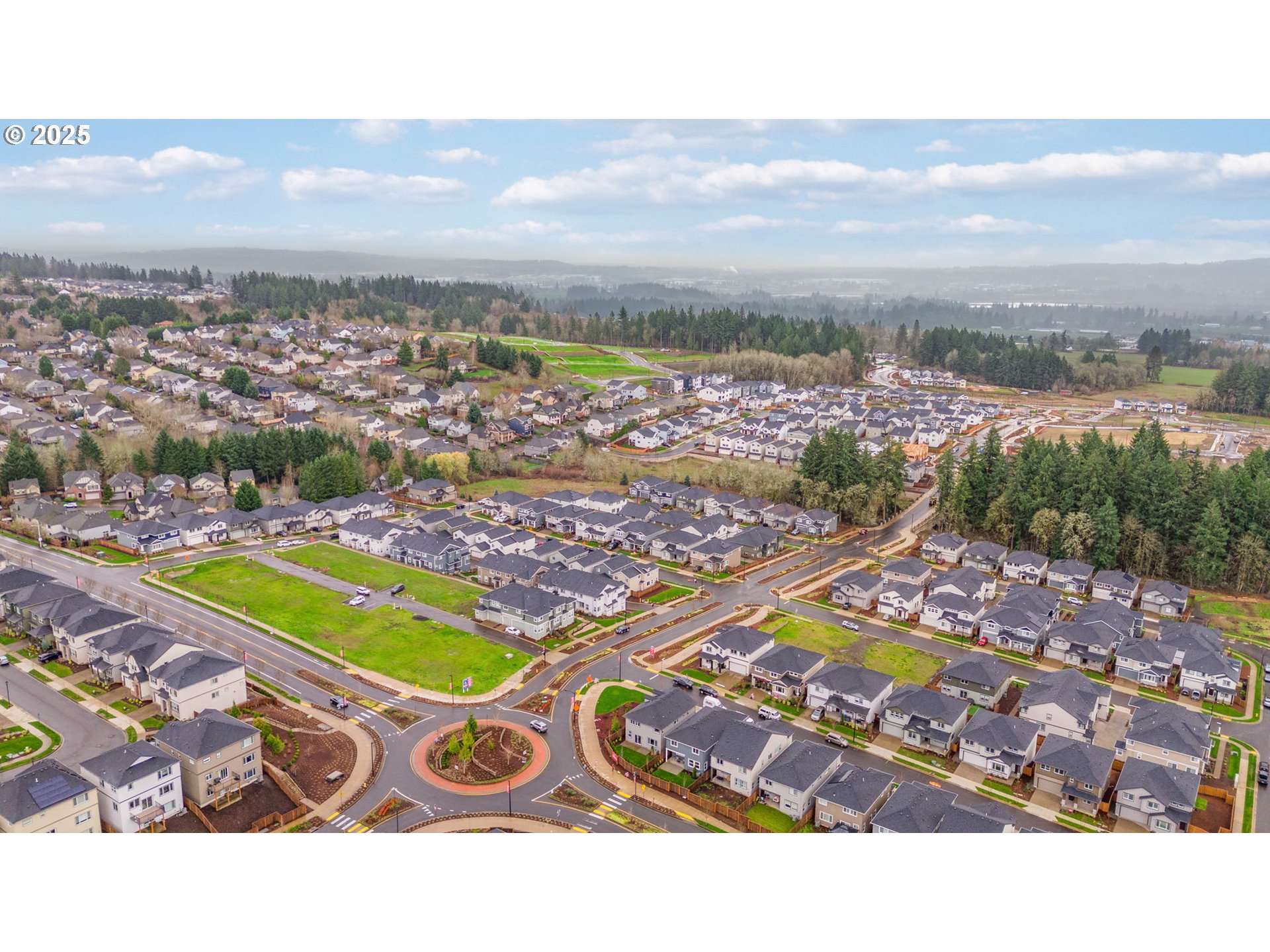 16719 Southwest Beemer Lane Portland, OR 97224 - Photo 5 of 47 an aerial view of residential houses with outdoor space