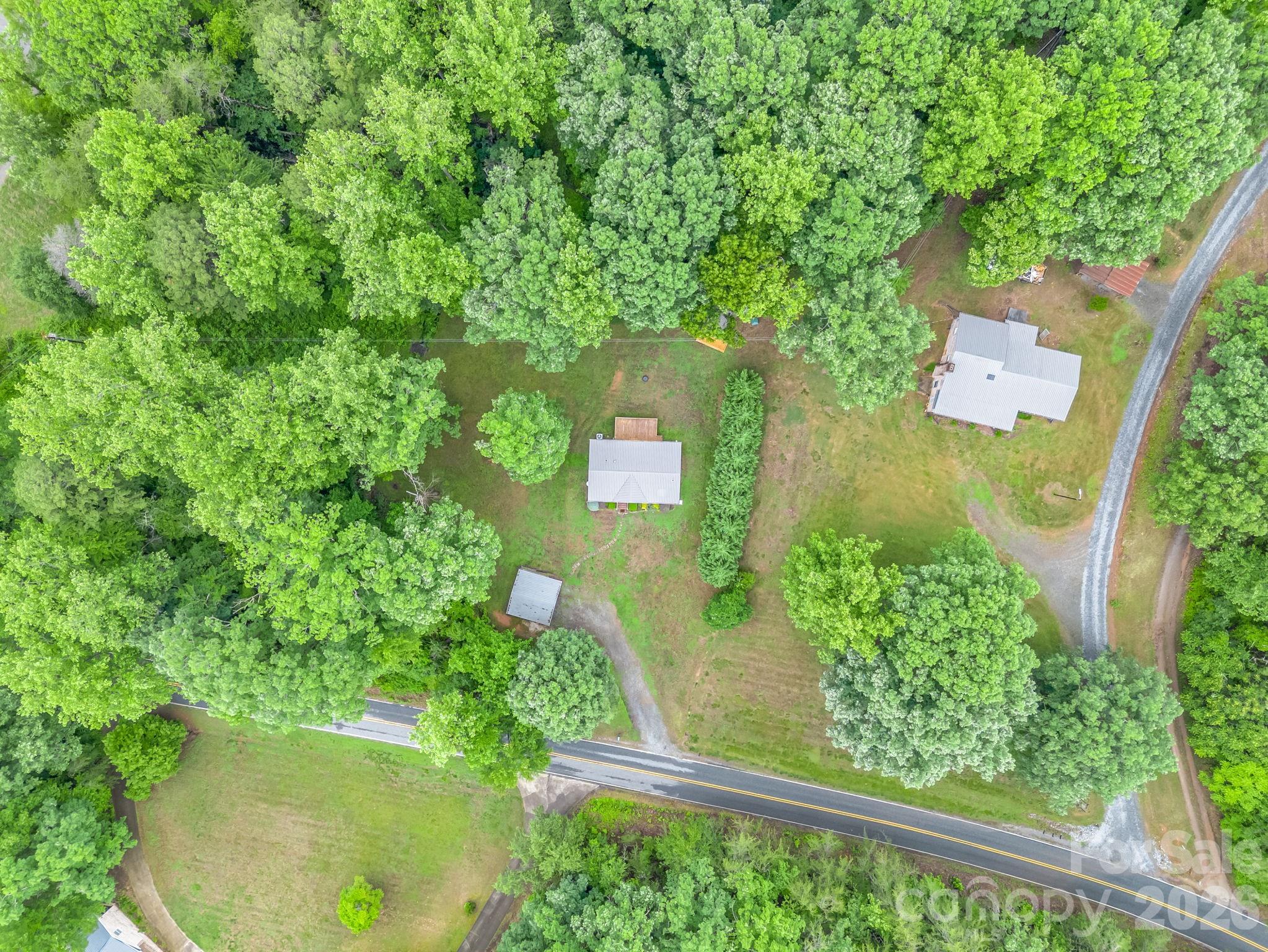 1449 Toney Road Bostic, NC 28018 - Photo 38 of 43 an aerial view of a house having yard