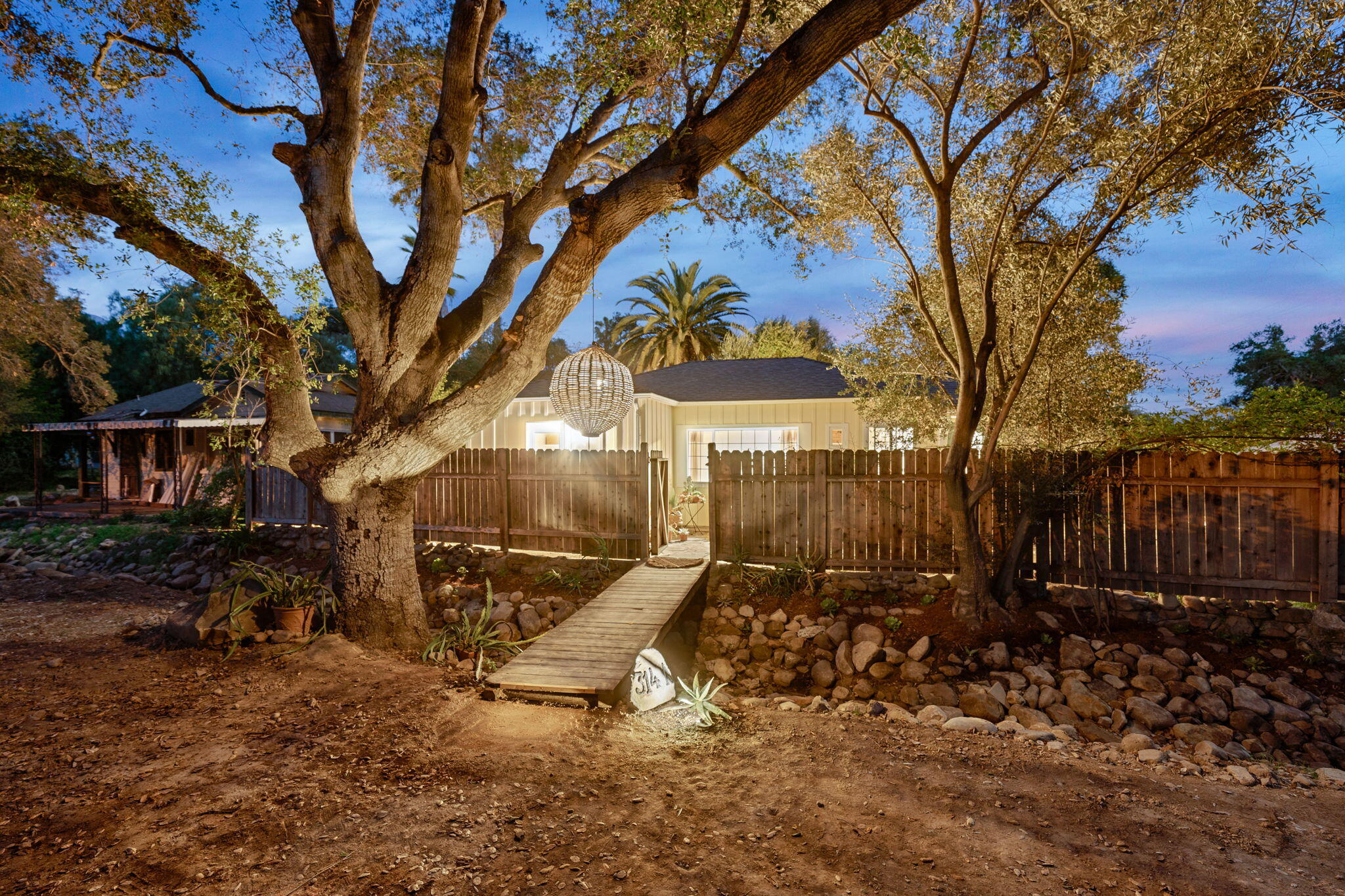 314 West Aliso Street, Unit A Ojai, CA 93023 - Photo 4 of 29 a view of a park with large trees