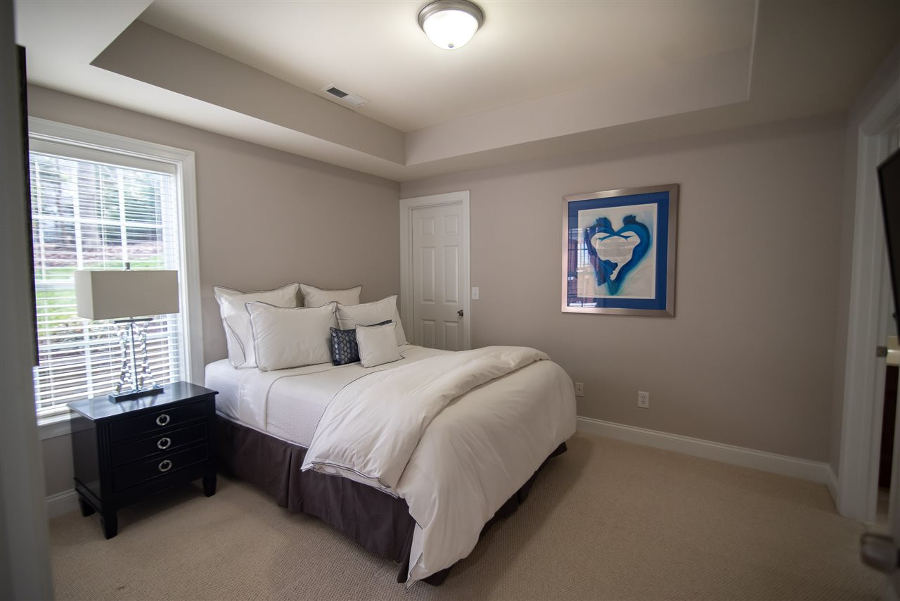 9311 Tabriz Point Raleigh, NC 27614 - Photo 20 of 25 Private basement bedroom provides a peaceful guest retreat. Bedroom