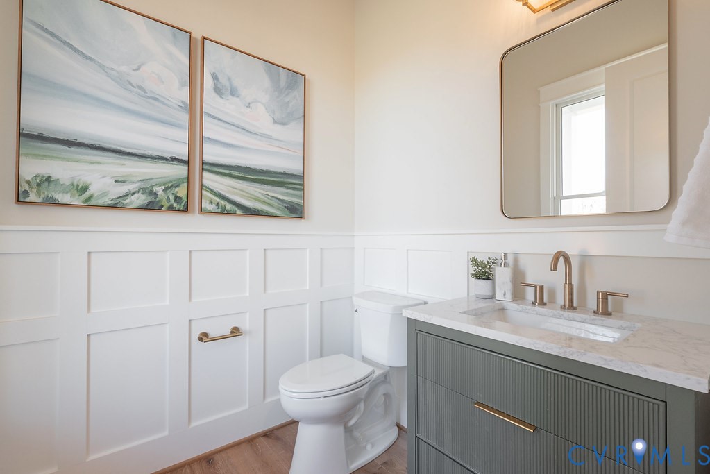 2110 Manakin Road Manakin-Sabot, VA 23103 - Photo 14 of 50 Powder room half bath with free standing vanity, w