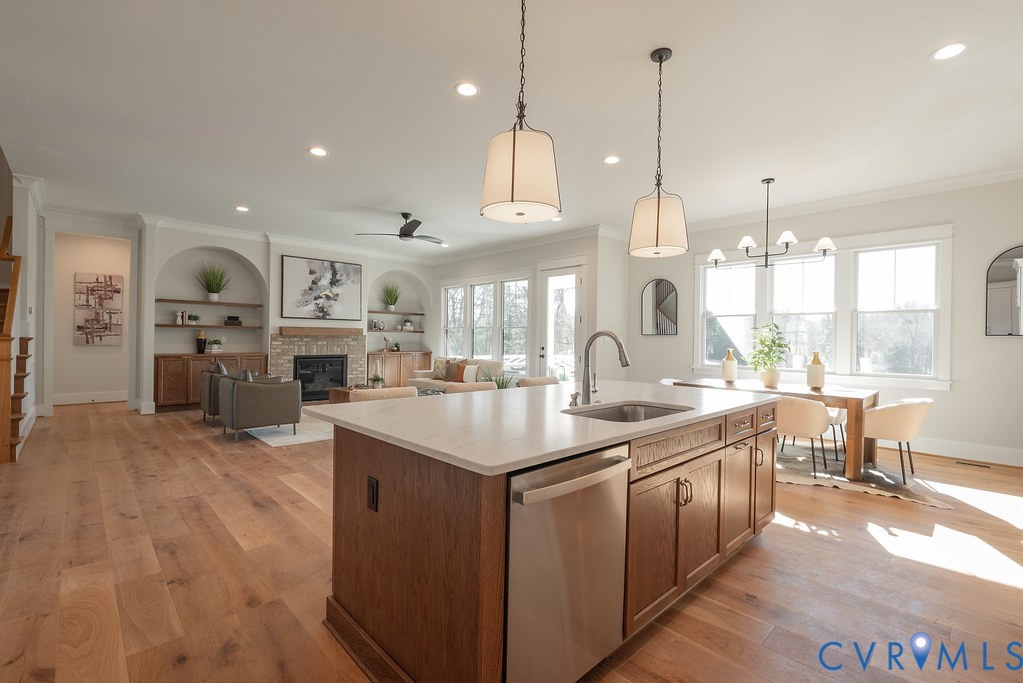 2110 Manakin Road Manakin-Sabot, VA 23103 - Photo 21 of 50 Kitchen with stainless steel dishwasher, pendant l