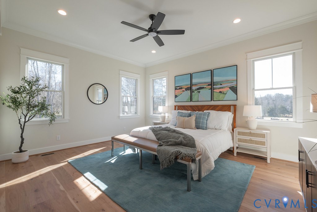 2110 Manakin Road Manakin-Sabot, VA 23103 - Photo 30 of 50 First floor primary bedroom with light wood-style