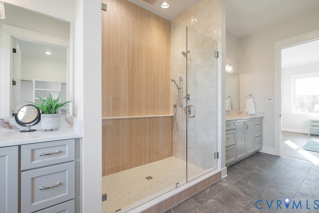 2110 Manakin Road Manakin-Sabot, VA 23103 - Photo 33 of 50 The spa-like tiled shower features an rain head ab