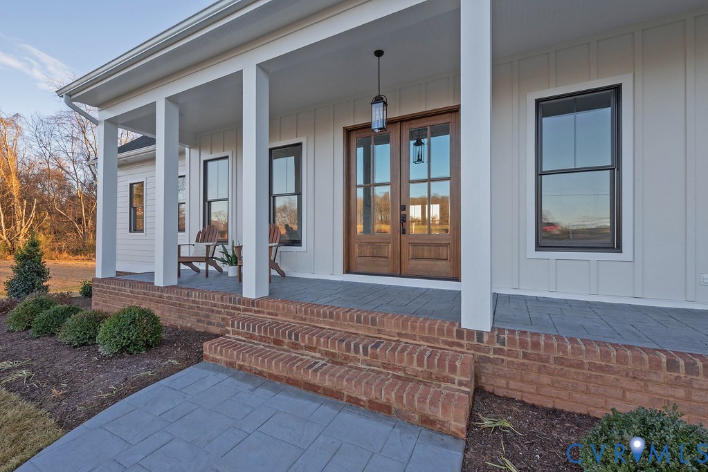 2110 Manakin Road Manakin-Sabot, VA 23103 - Photo 7 of 50 Stained mahogany double front door and board & bat
