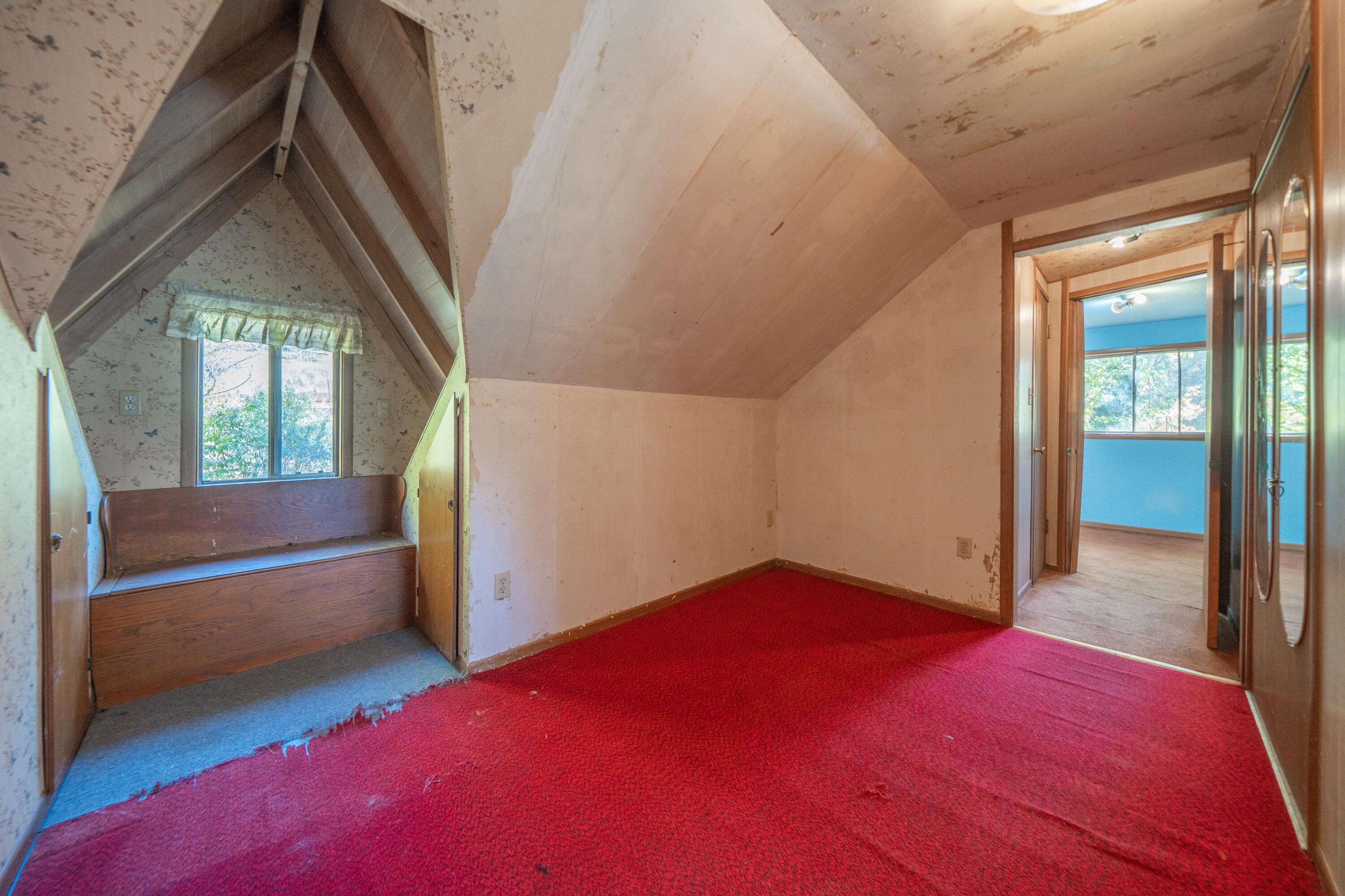 20389 Our Road Lakehead, CA 96051 - Photo 64 of 92 a view of empty room with wooden floor