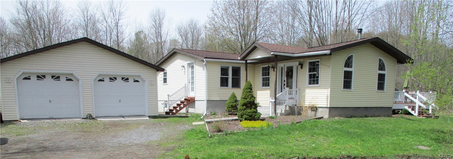 8149 Shepherd Road Sennett, NY 13166 - Photo 1 of 1 Front of House and Garage
