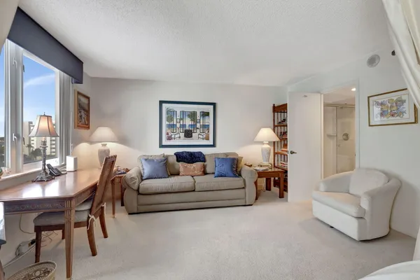 a view of a city with tall buildings