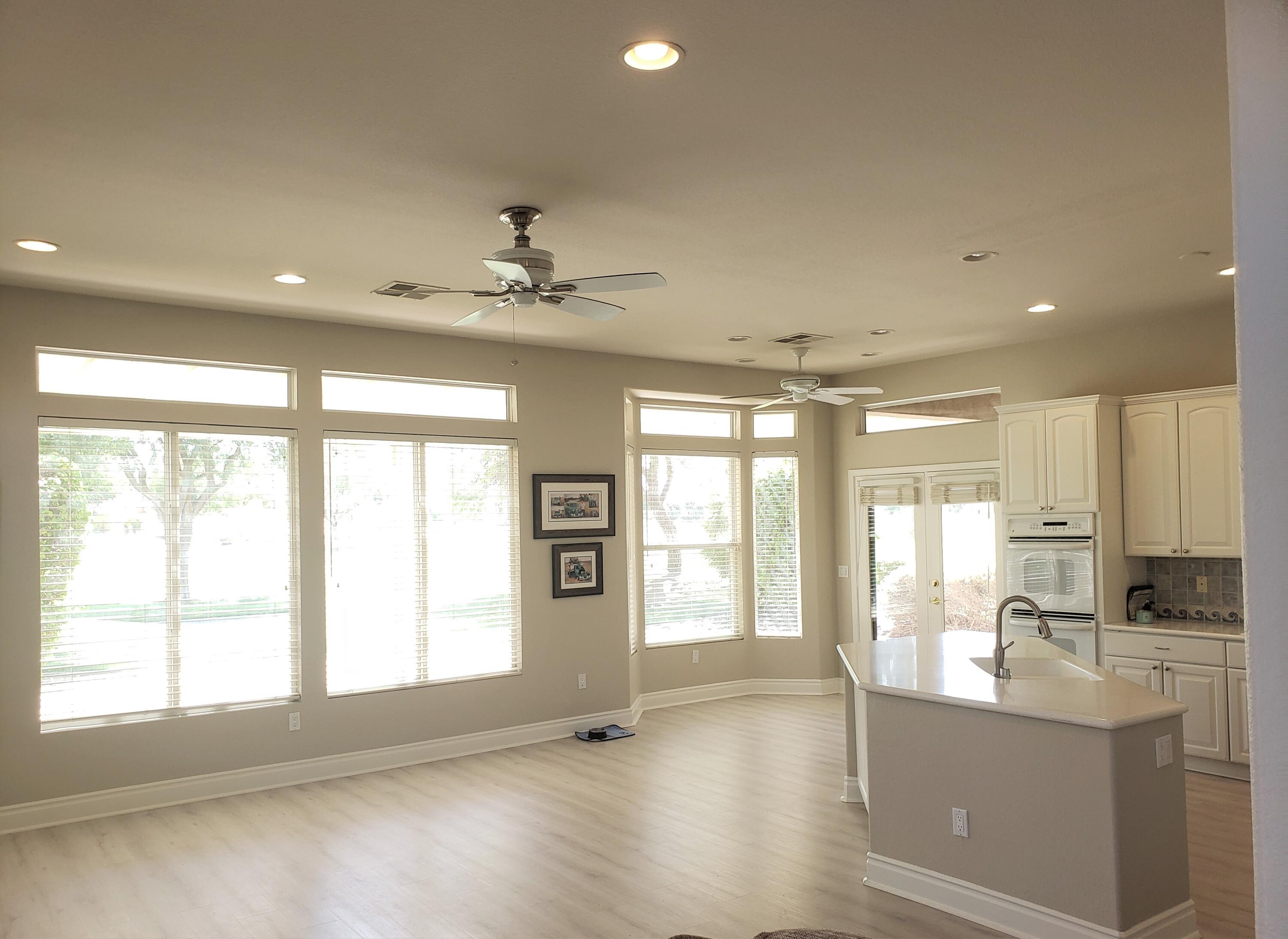 44017 Royal Troon Drive Indio, CA 92201 - Photo 12 of 33 a view of an entryway with wooden floor and windows