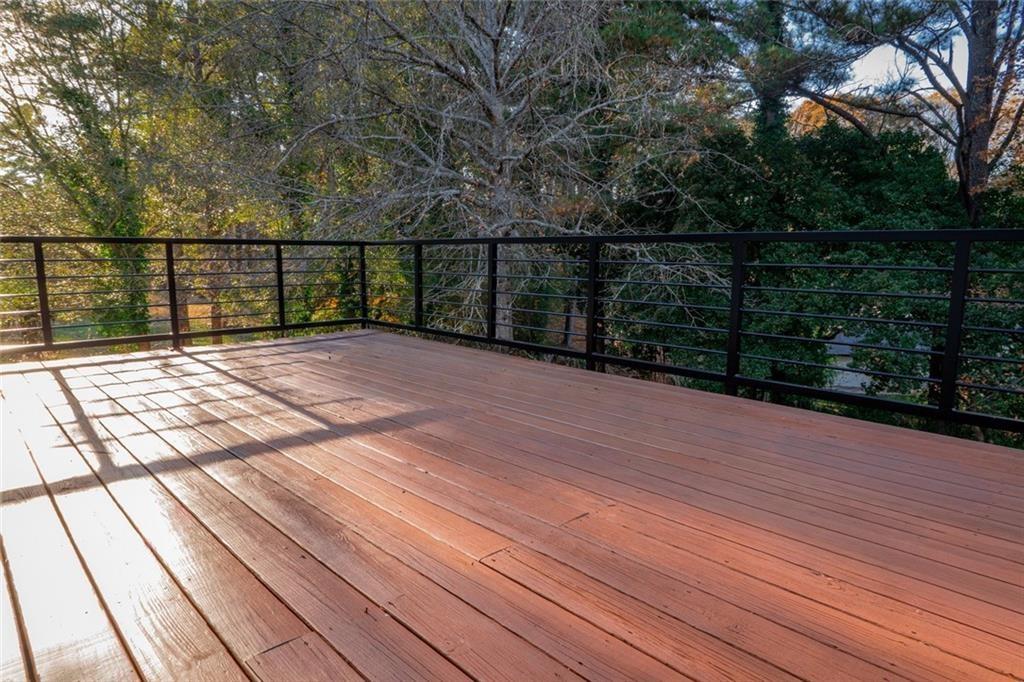 3599 Lower Roswell Road Marietta, GA 30068 - Photo 34 of 34 a view of wooden floor with a yard