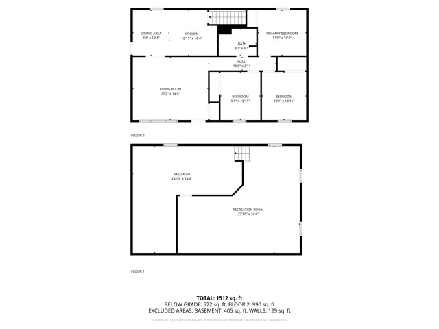 a picture of a bench in front of a wall