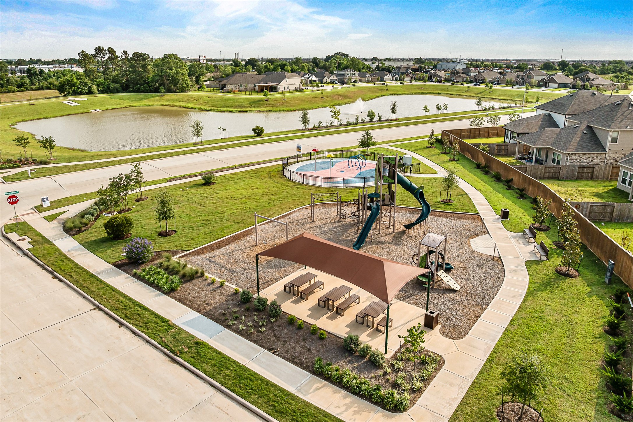 32503 Midsummer Drive Fulshear, TX 77441 - Photo 46 of 48 a view of a swimming pool with an ocean view