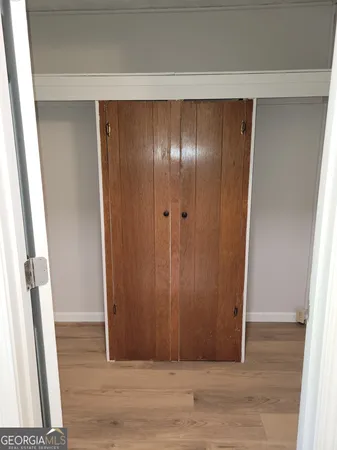 a view of wooden floor