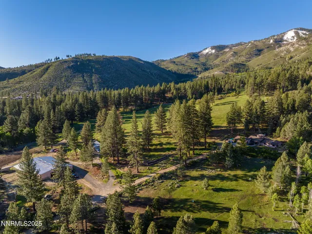 a view of a lake with a mountain