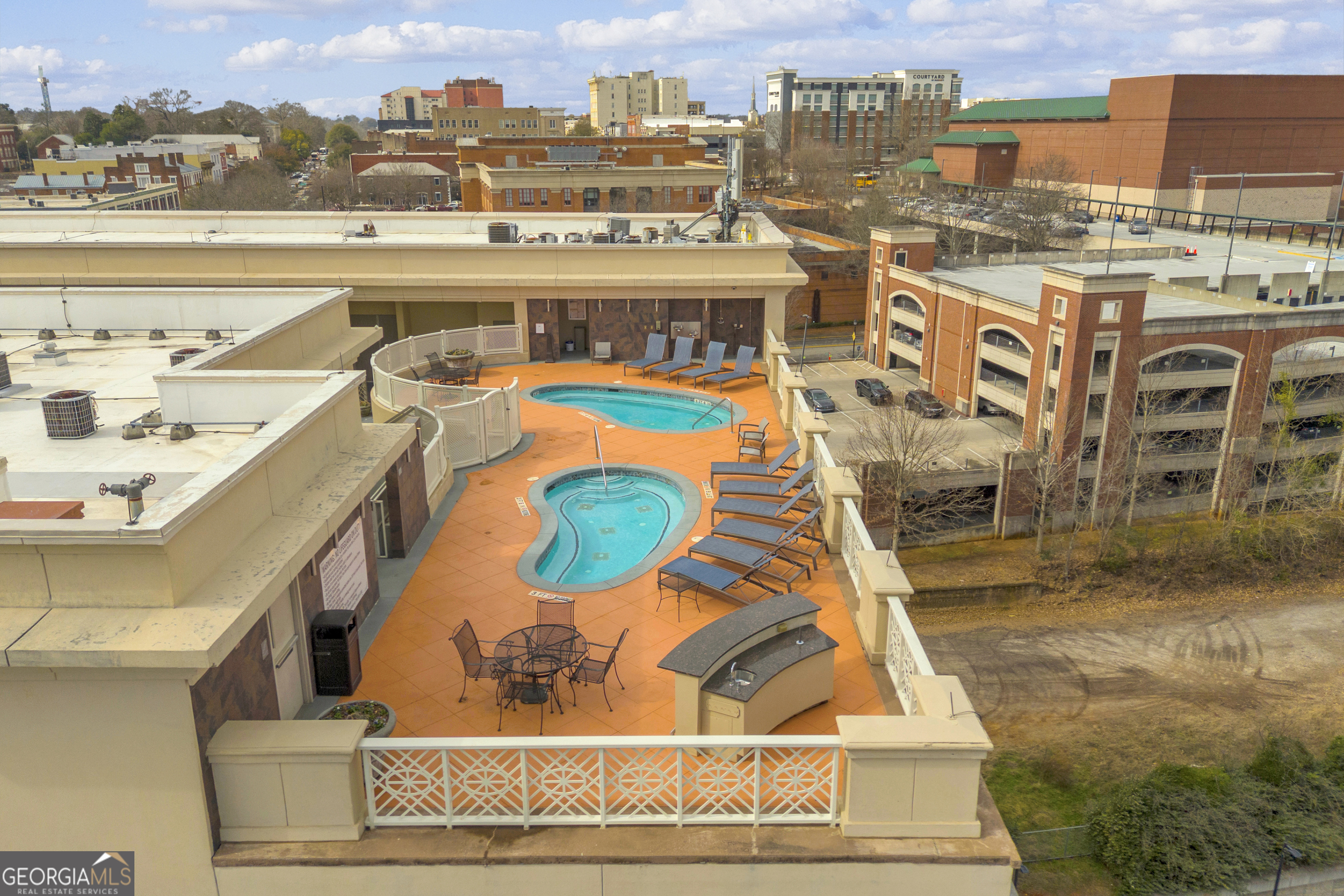 755 East Broad Street, Unit 803 Athens, GA 30601 - Photo 55 of 57 a view of a swimming pool with a terrace