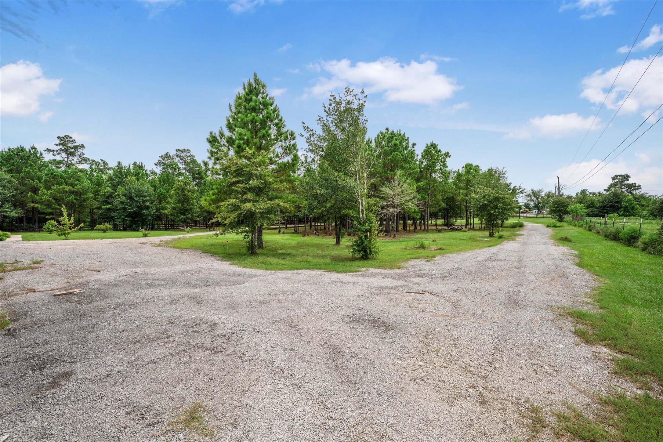 1022 Fm 1696 Road West Huntsville, TX 77320 - Photo 33 of 50 View of the long circular gravel driveway