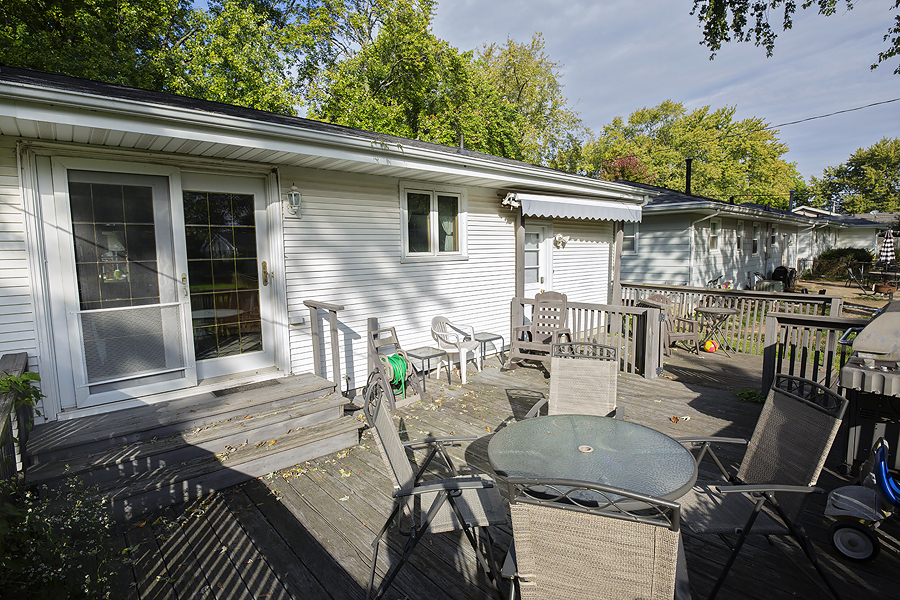 1313 Rutledge Road Bloomington, IL 61704 - Photo 27 of 29 a backyard of a house with seating space