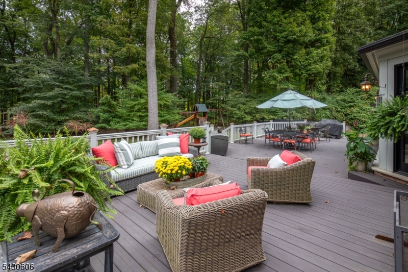 5 Burnett Road Mendham, NJ 07945 - Photo 45 of 50 a outdoor space with furniture and umbrella