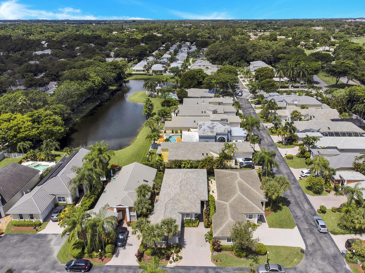 22831 Windsor Wood Court Boca Raton, FL 33433 - Photo 42 of 48 an aerial view of residential houses with outdoor space