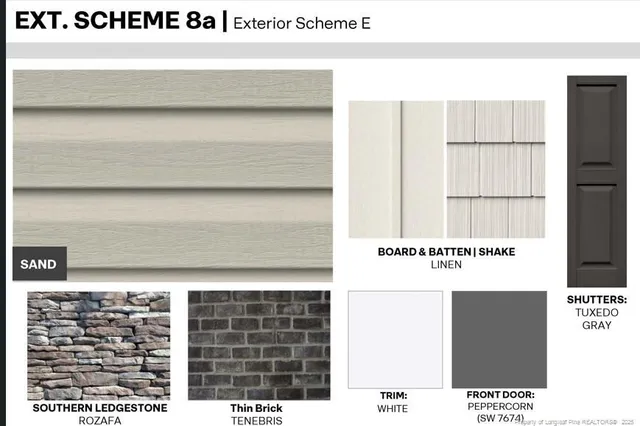 a picture of a bench in front of door