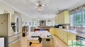 1979 South Coastal Highway Riceboro, GA 31323 - Photo 26 of 48 The kitchen has a large island, tons of cabinets,