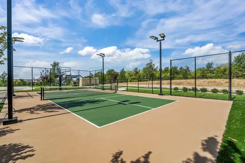 a view of a basketball court