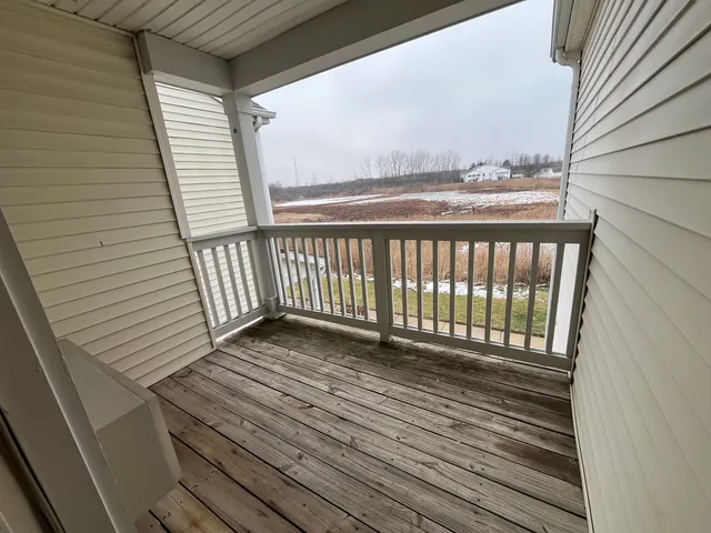 a view of a roof deck