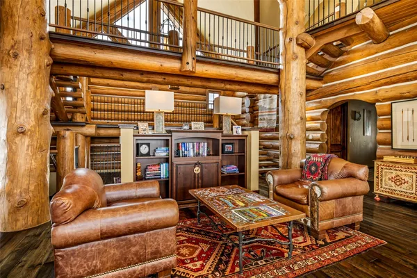 a outdoor living space with patio furniture and a potted plant