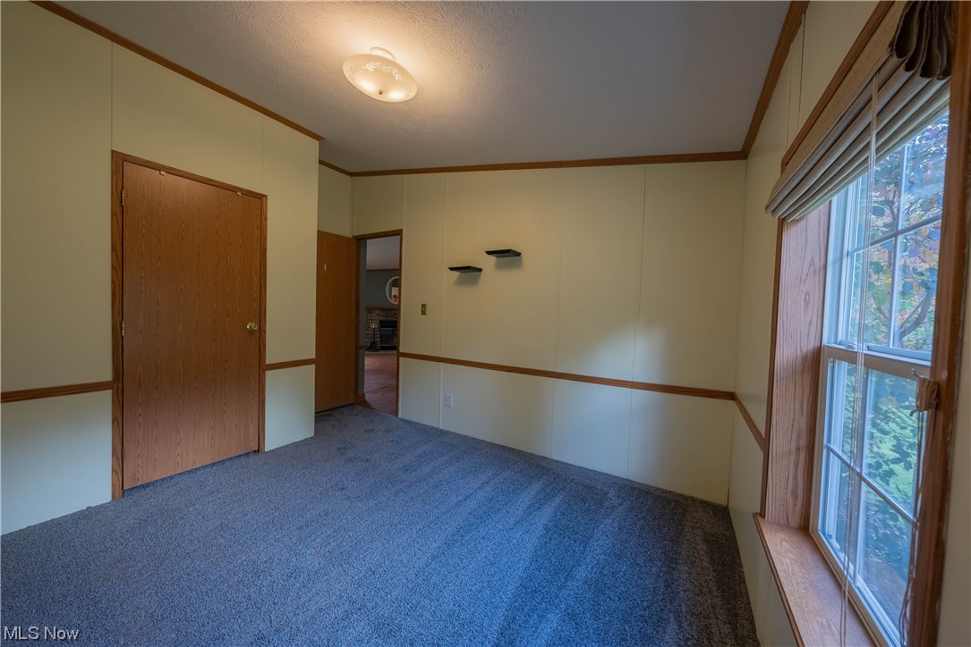 5000 Hoffman Road Rome, OH 44085 - Photo 24 of 34 Unfurnished room featuring carpet and crown molding