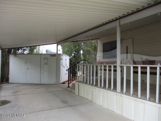 3100 South Kinney Road, Unit 193 Tucson, AZ 85713 - Photo 18 of 35 a view of a porch