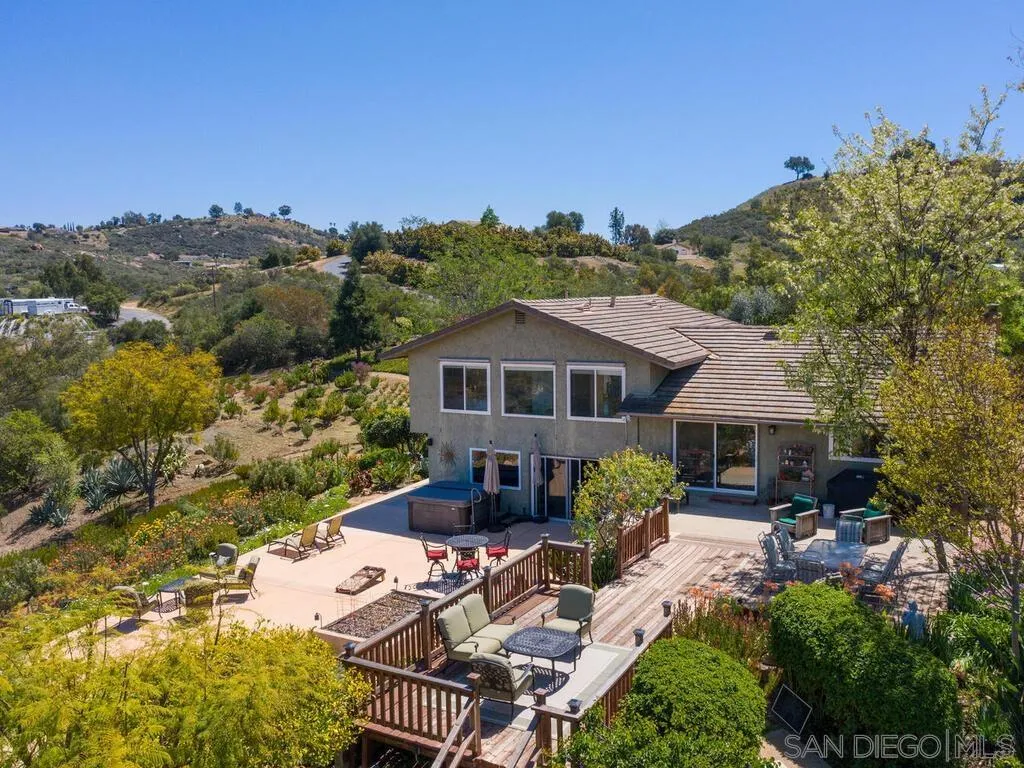 29513 Anthony Road Valley Center, CA 92082 - Photo 50 of 59 a view of a house with a patio