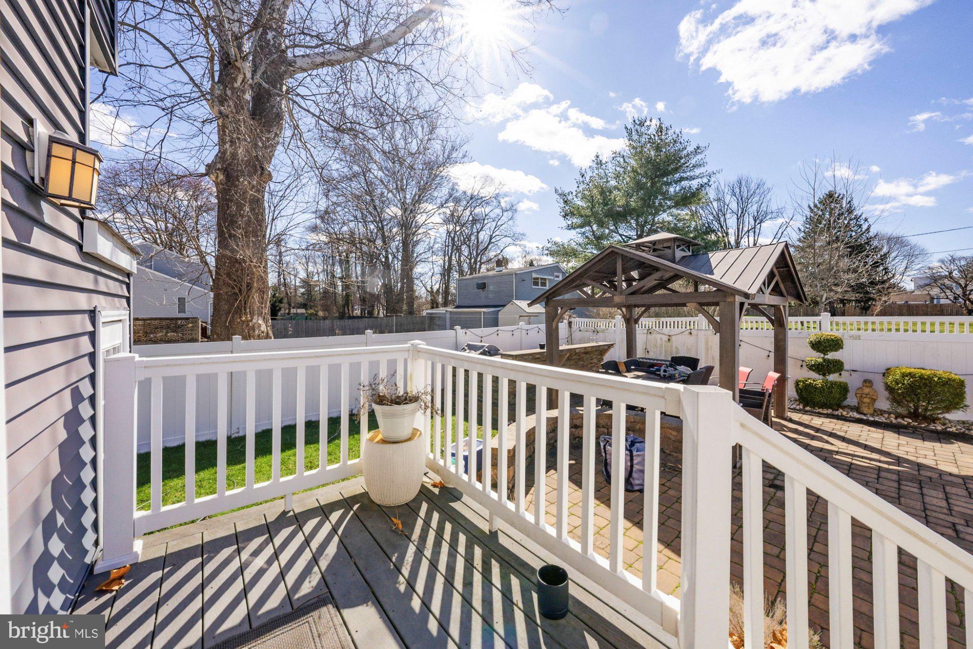 244 Manor Boulevard Hamilton, NJ 08620 - Photo 32 of 42 a view of a chair and table in the balcony