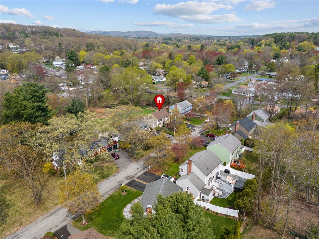 52 Pitt Road Framingham, MA 01701 - Photo 40 of 41 an aerial view of residential houses with outdoor space and trees