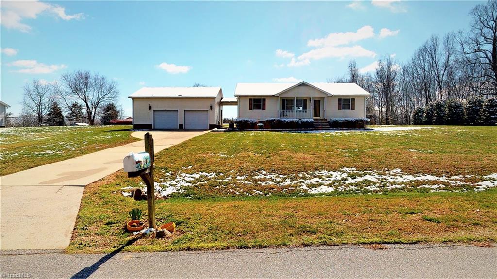 .93 acre lot!