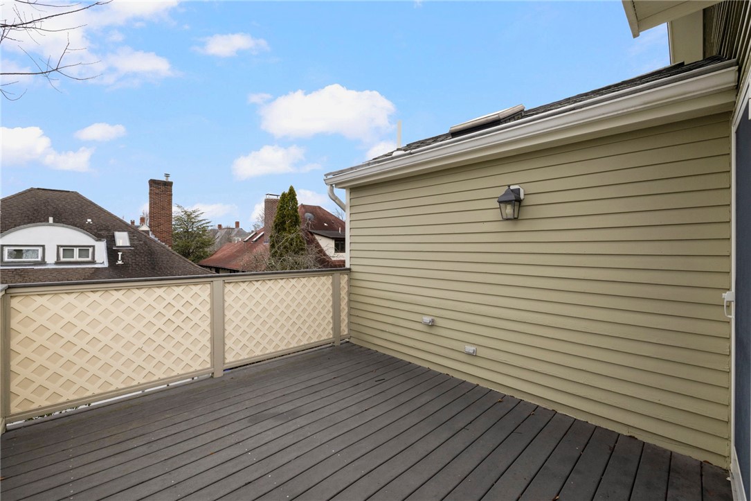 22 Miles Avenue, Unit 8 Providence, RI 02906 - Photo 23 of 50 Primary Bedroom Balcony