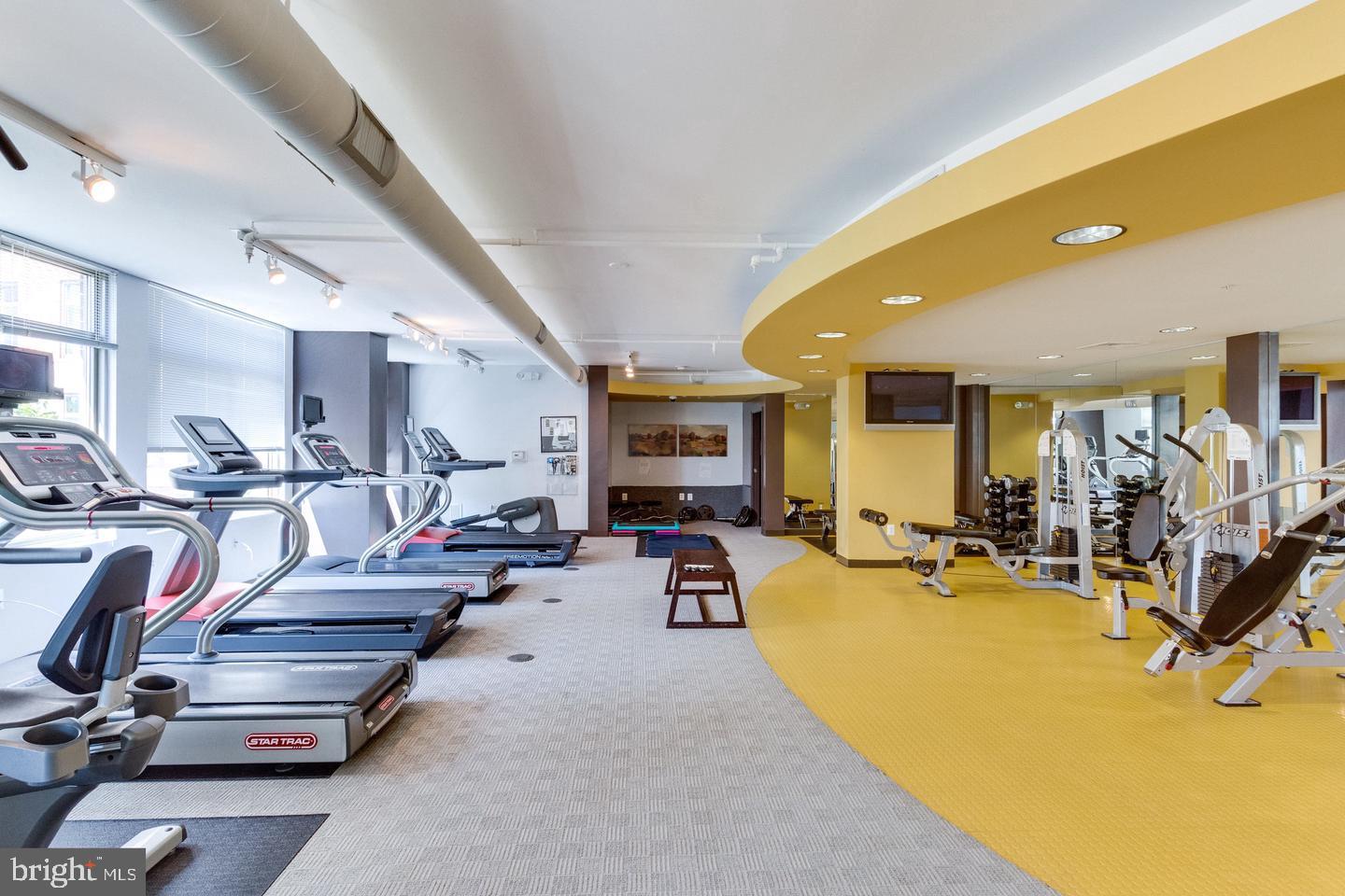 3650 South Glebe Road, Unit 638 Arlington, VA 22202 - Photo 23 of 35 a view of a room with gym equipment