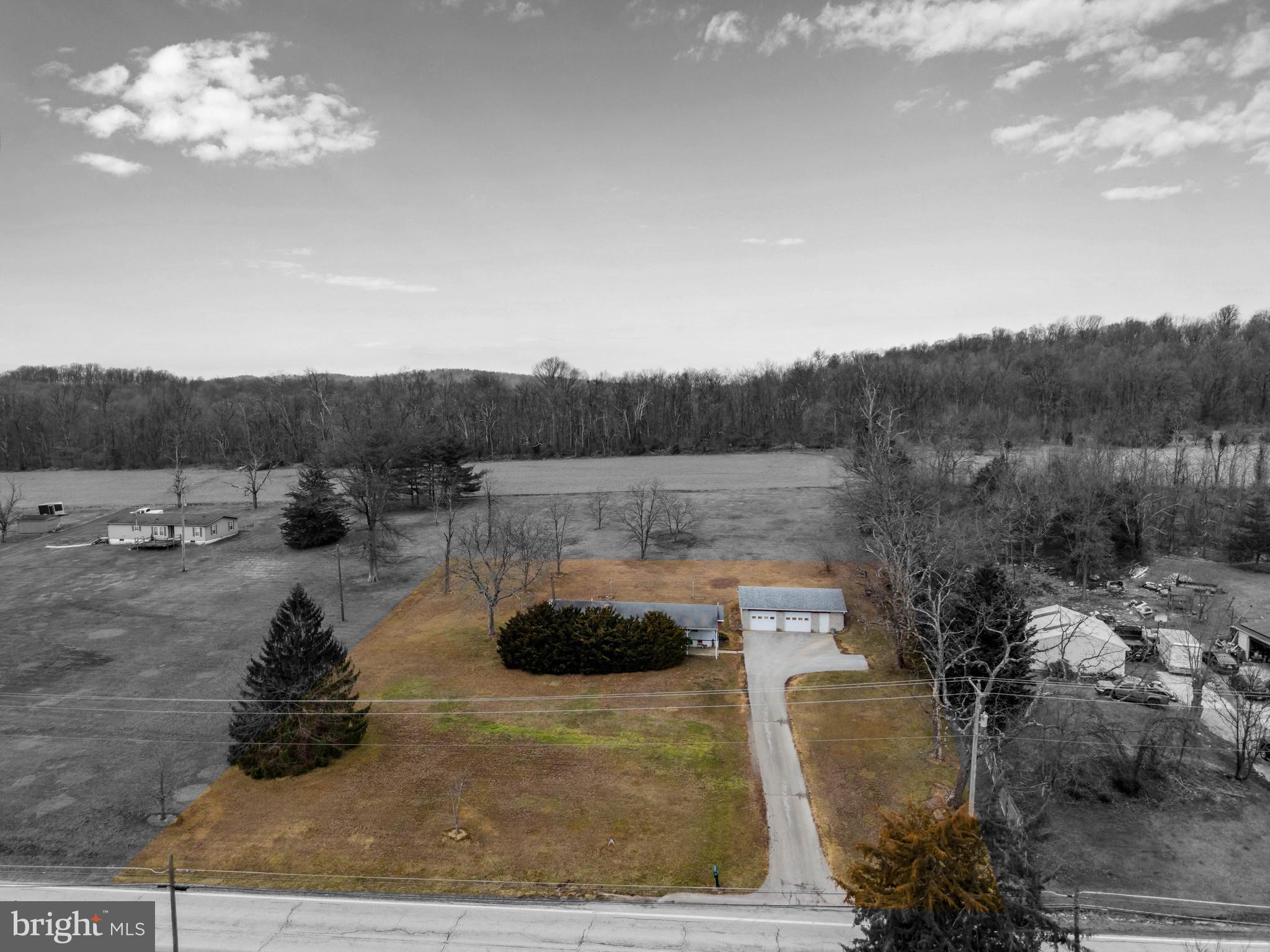 5506 Old Harrisburg Road York Springs, PA 17372 - Photo 15 of 27 a view of a lake with mountains in the background