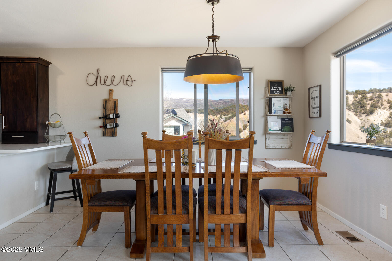 318 Mesa Drive Eagle, CO 81631 - Photo 18 of 44 a view of a dining room with furniture window and outside view