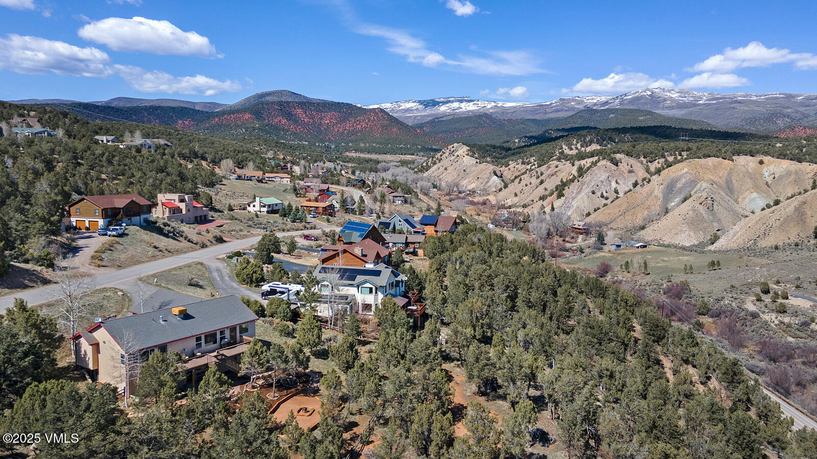 318 Mesa Drive Eagle, CO 81631 - Photo 43 of 44 a view of a city with a mountain